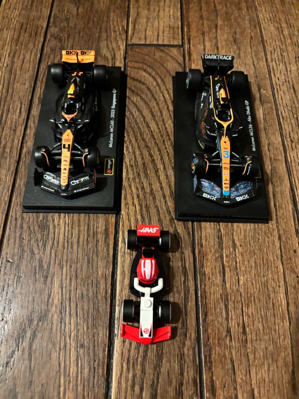 McLaren Burago Formula 1 Cars